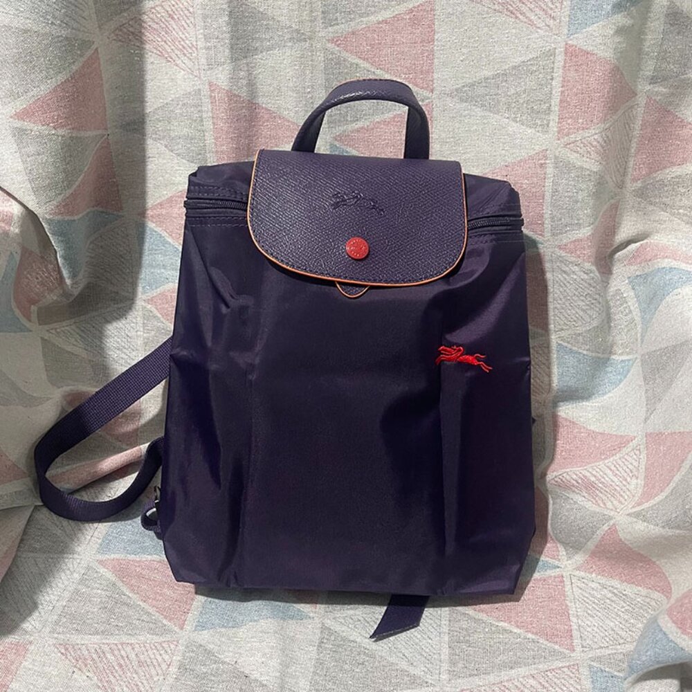 Longchamp Folding Backpack Bilberry - image 1